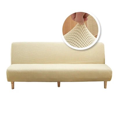 Housse clic clac de protection extensible pour canapé-lit pliant, grande taille