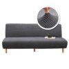 Housse clic clac de protection extensible pour canapé-lit pliant, grande taille