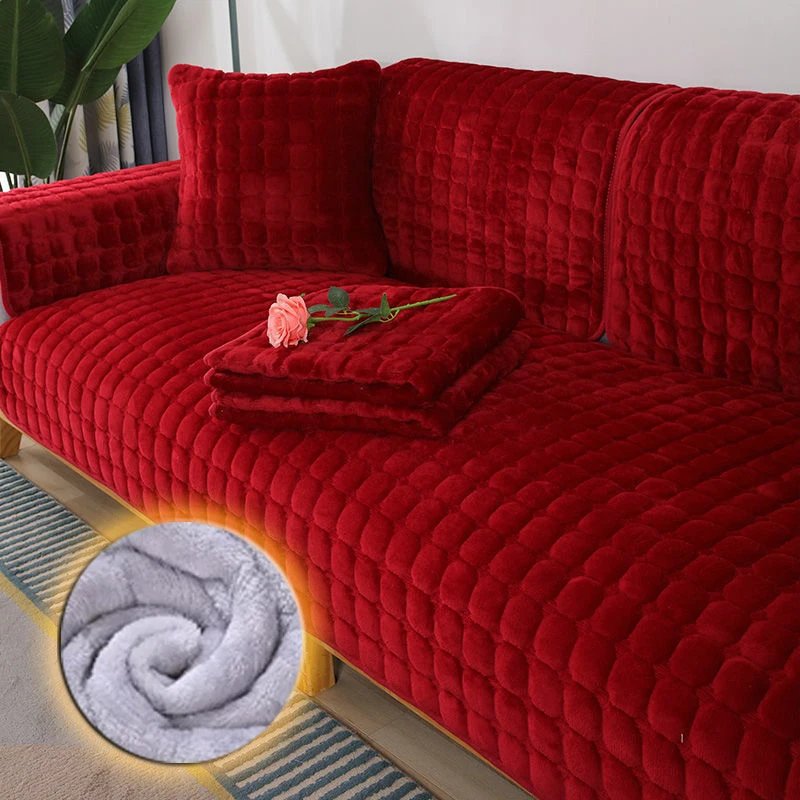 Housse clic clac de canapé épaisse et douce en pel - Housse de clic clac chez home20.fr