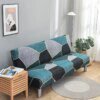 Housse clic clac extensible pour canapé-lit