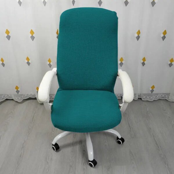 housse de chaise pivotante ,Accoudoir intégré pour dossier d'ordinateur,