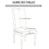 49784-30356c.jpg Housse de chaise en tissu élastique Spandex pour salle à manger