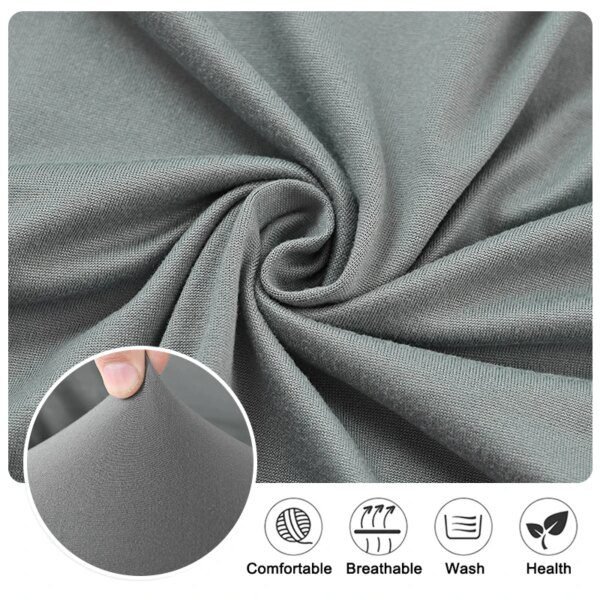 Housses de chaises de jeu en Spandex, 4 pièces, couvre-siège de bureau avec accoudoir