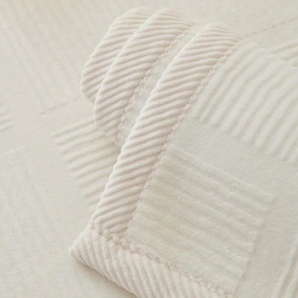 Tapis de canapé en peluche antidérapant, serviette de canapé simple moderne