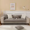 Housse de canapé de coussin de canapé en velours, antidérapante