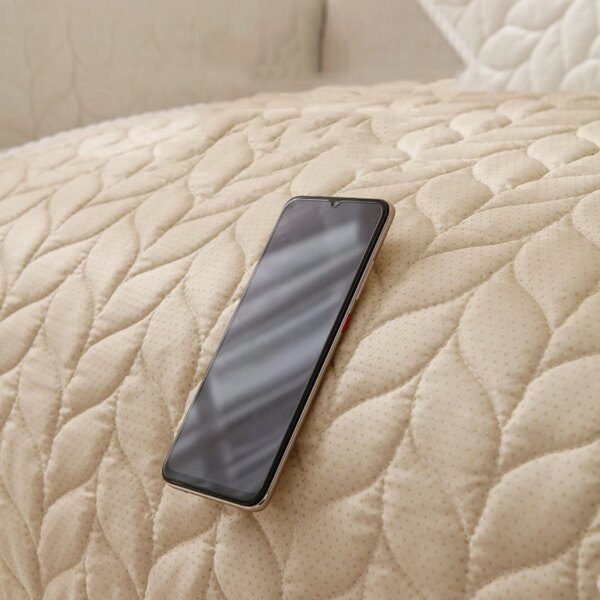 Housse de canapé de coussin de canapé en velours, antidérapante