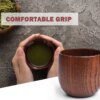 Tasse en Bois Naturel d’Épicéa – Fait Main, Style Authentique