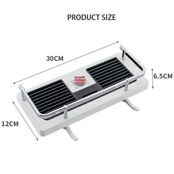 rangement de douche, étagère de salle de bain, poteau de shampooing