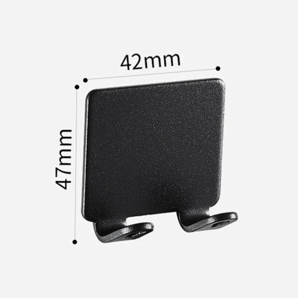 porte rasoir 1/2/3 pièces poinçon gratuit Support de rasoir rangement douche socle