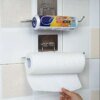 porte rouleau sopalin Suspendre, Porte Serviettes, Salles de Bain et Cuisine, Supports 1 ou 2 Pièces