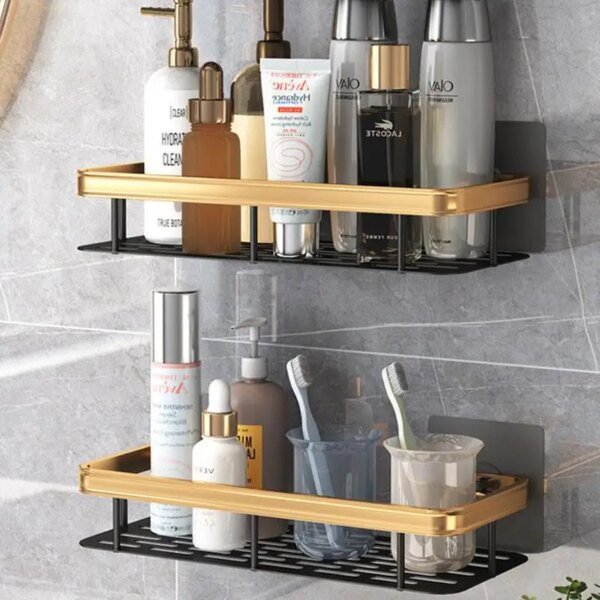 Etagere de Salle de Bain Sans Perceuse