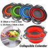 Passoire pliable en Silicone, panier de lavage de fruits et légumes