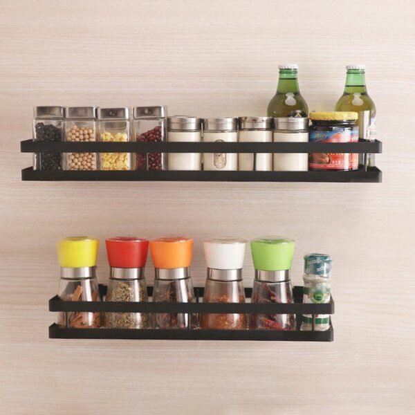 Etagere murale de cuisine, support mural, organisateur mural creux