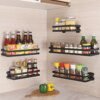 Etagere murale de cuisine, support mural, organisateur mural creux