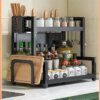 Étagère à Épices 2/3 Niveaux – Organisateur de Cuisine