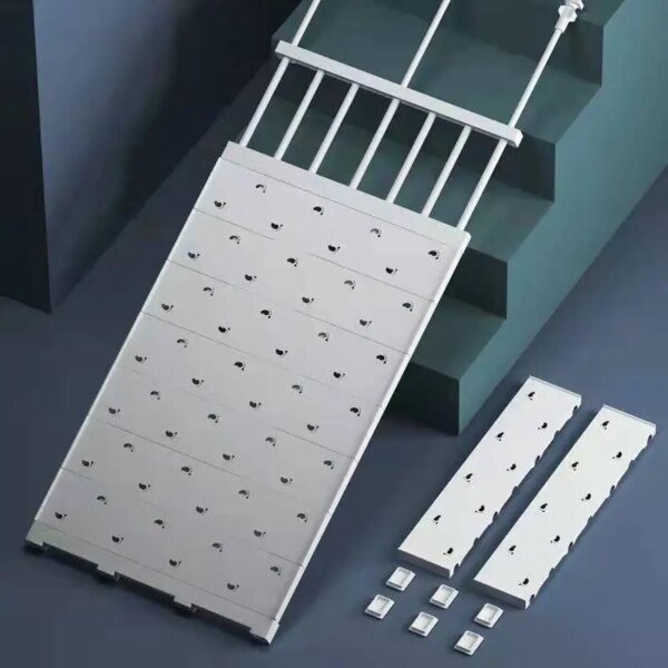 Etagere de rangement réglable, organisateur de placard, étagère murale, support d'armoire