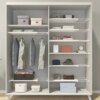 Etagere de rangement réglable, organisateur de placard, étagère murale, support d'armoire