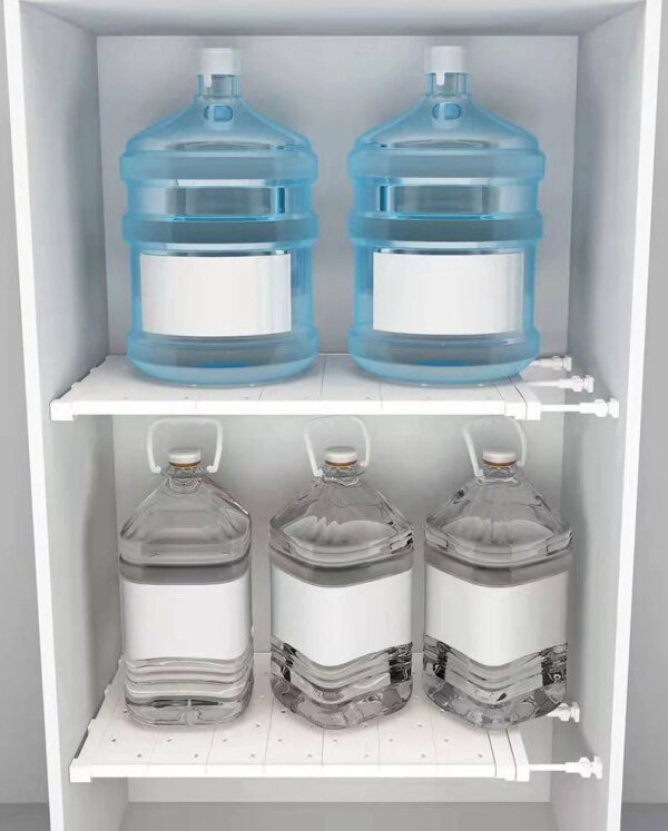 Etagere de rangement réglable, organisateur de placard, étagère murale, support d'armoire