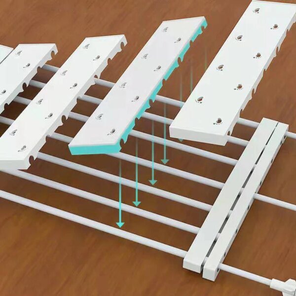 Etagere de rangement réglable, organisateur de placard, étagère murale, support d'armoire