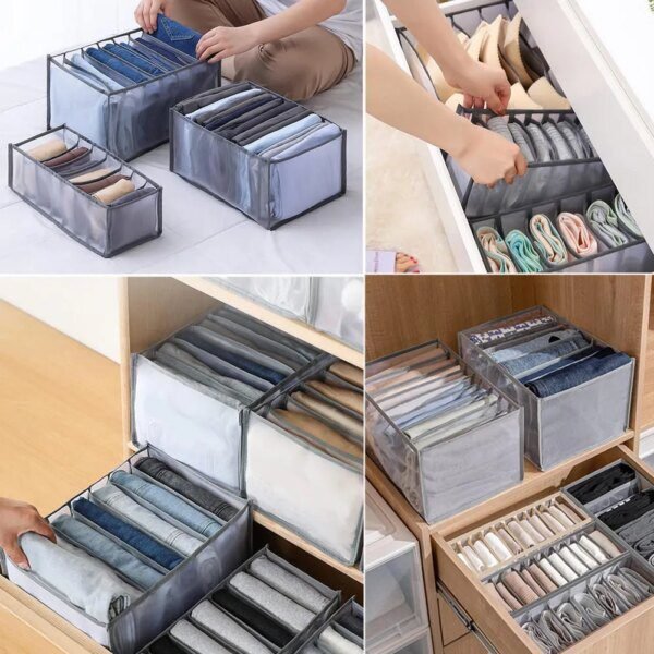 organisateur de rangement sous-vêtements pour garde-robe organisateurs