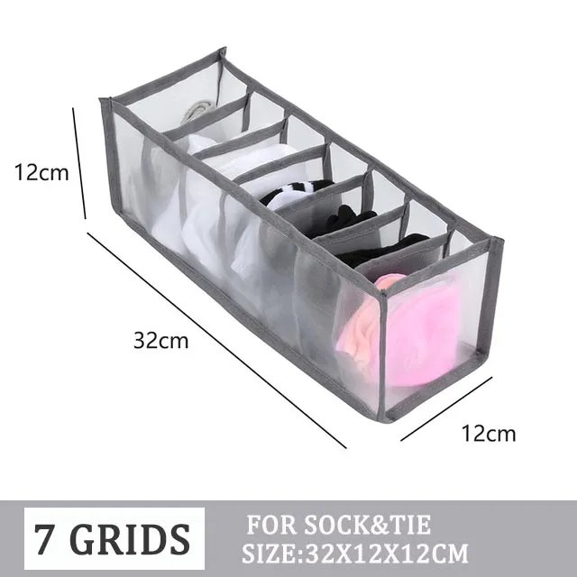 Gray7grids32X12X12cm