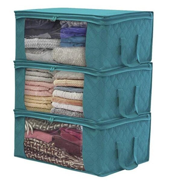 Grand sac de rangement avec fermeture éclair, 1 pièce