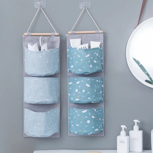 rangement en tissu Oxford à 3 poches, 4 styles