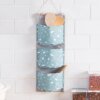 rangement en tissu Oxford à 3 poches, 4 styles