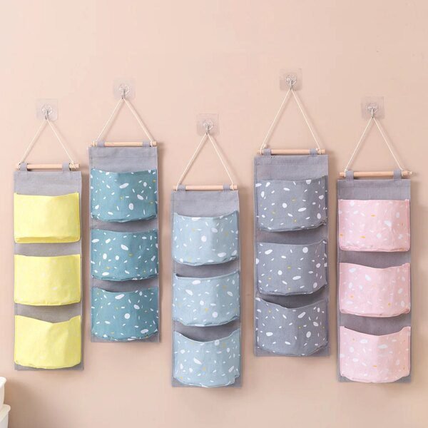 rangement en tissu Oxford à 3 poches, 4 styles