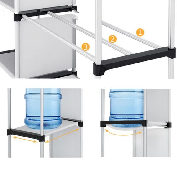 meuble en tissu Non tissé, livraison normale, bricolage, armoire de chambre à coucher