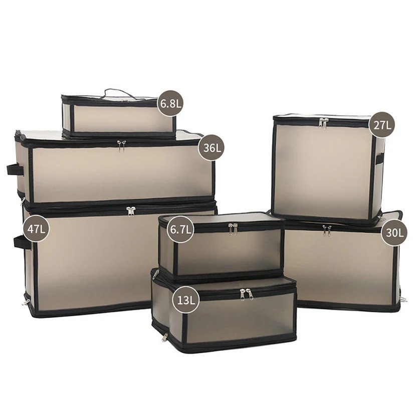 Boite de rangement pliable de grande capacité pour