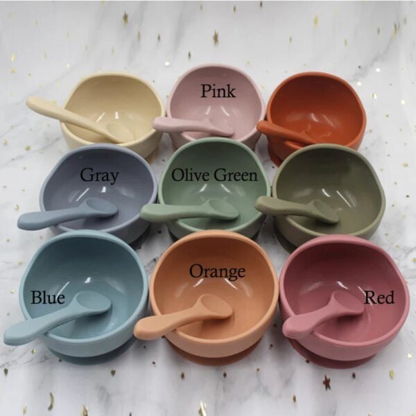 bol pour bebe ,1 pièce, produit en silicone et sans BPA
