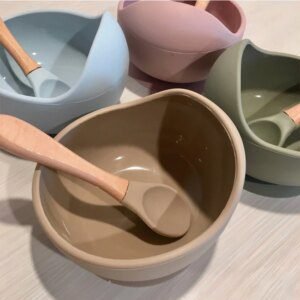 bol pour bebe ,1 pièce, produit en silicone et sans BPA