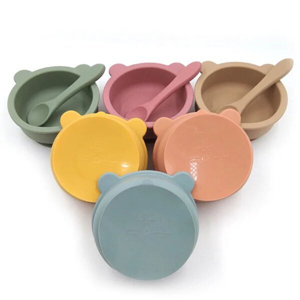 bol pour bebe ,1 pièce, produit en silicone et sans BPA