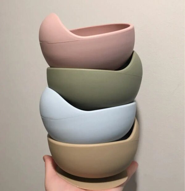 bol pour bebe ,1 pièce, produit en silicone et sans BPA