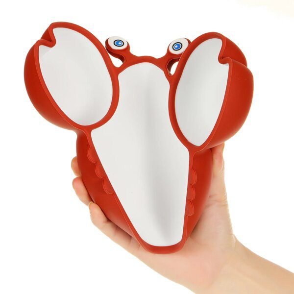 assiette crabe bebe, bol d'alimentation en Silicone