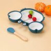 assiette crabe bebe, bol d'alimentation en Silicone