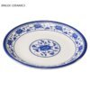 Assiette en plastique de Style chinois, assiette ronde de dîner