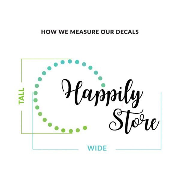 autocollant mural salon de manucure