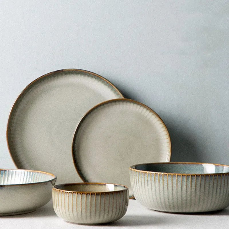 Spécialité assiette japonaise ustensile de — assiette japonaise, spécialité Restaurant, assiette à Dessert en céramique | home20.fr