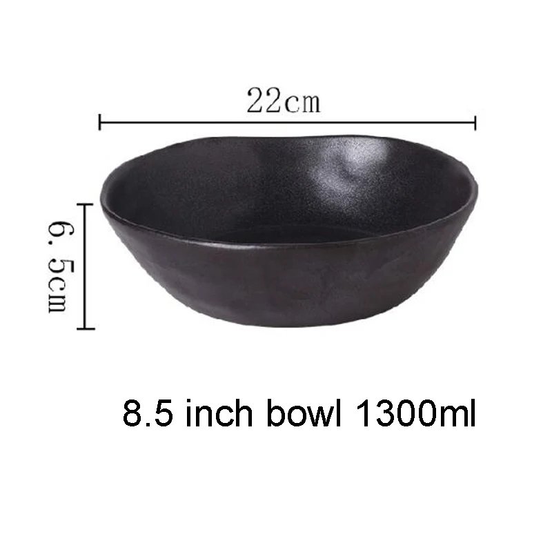 8.5 Inch Bowl Black