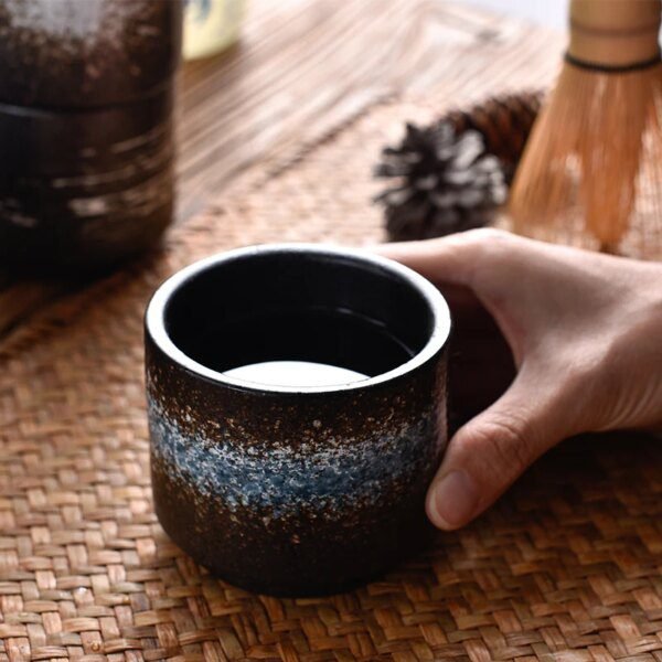 bols à thé japonais, tasse à thé en céramique poterie