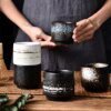 bols à thé japonais, tasse à thé en céramique poterie
