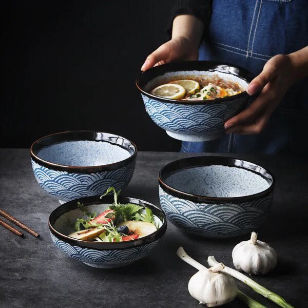 Bol a riz en céramique de Style japonais