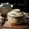 bol a nouille instantanées japonais de 6.5 pouces avec couvercle