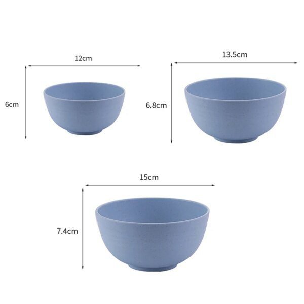 Bol vaisselle simple blé paille riz