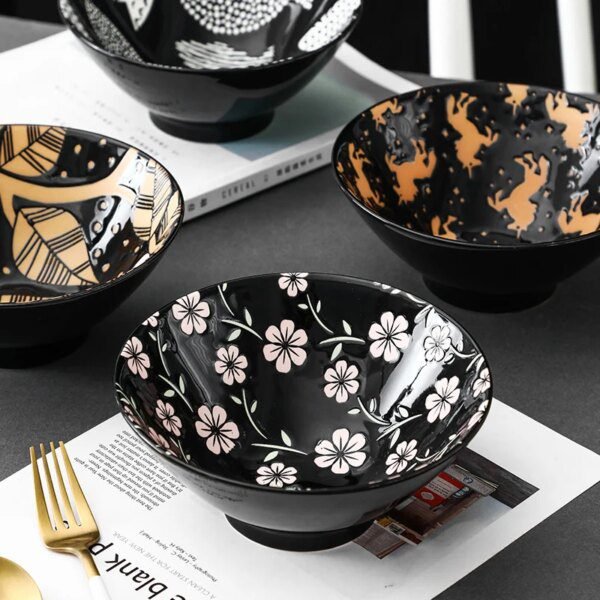 riz, nouilles, bol à soupe