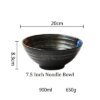 bol ramen japonais 7.5 pouces, bol à soupe en céramique