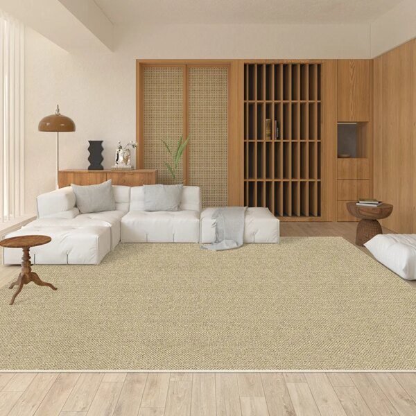 Tapis Japonais Moderne – Couleur Unie, Doux