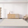 Tapis Peluche Minimaliste Style INS – Douceur